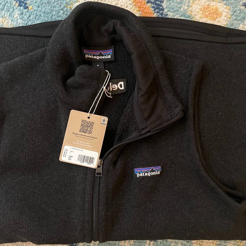 NWT Patagonia Fleece Vest Womens M